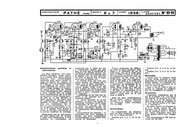 Pathe No 6 schematic circuit diagram